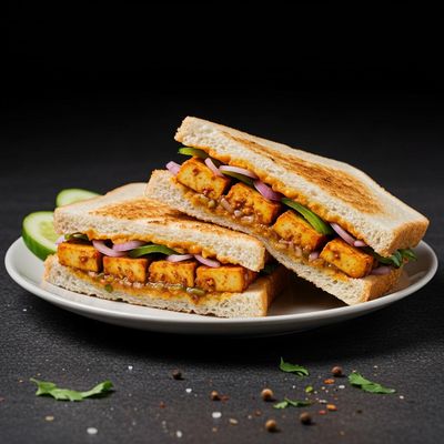 Paneer Tikka Sandwich